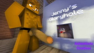 我在 Gloryholes Minecraft Mod 中找到了 Jenny