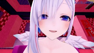 Amane Kanata和我在秘密房间里进行了激烈的性爱。- Hololive VTuber POV 无尽