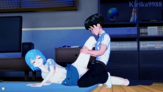 Rei Ayanami and Shinji Ikari have intense sex at home. - Neon Genesis Evangelion Hentai