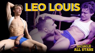 Der äußerst sexy Leo Louis ist der Sayuncle-Star des Monats Juni: Pornostar-Interview & Hardcore-Fick