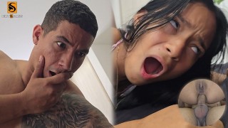 FUCKING WITH MY LOVER EMMA ANTURIN I MAKE A MISTAKE AND I PUT IT IN THE ASS