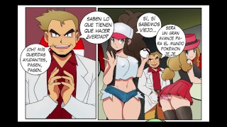 Serena e Liza transam com pokémons