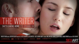 Hot writer goes wild with multiple sexy scenarios and partners