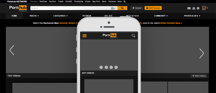 Pornhub Content Partner - Promo Carousel Banner